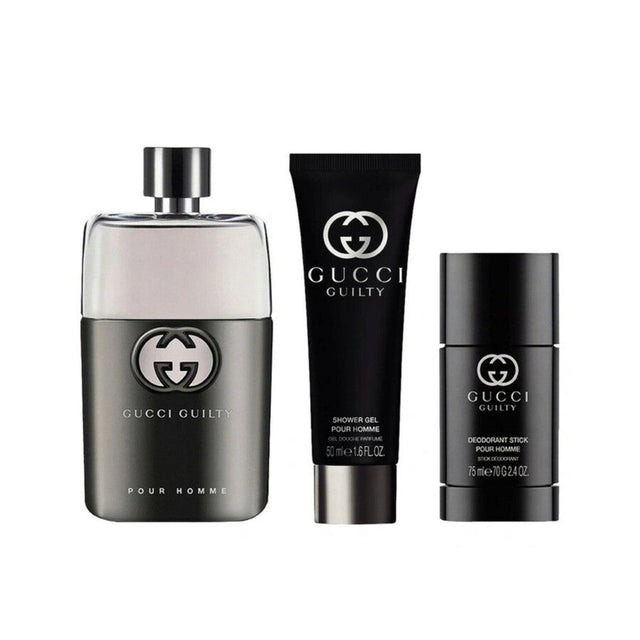 Gucci Guilty EDT 90 ml + Deostick 75 ml + SG 50 ml  GUCCI - Nutra Best Bulgaria