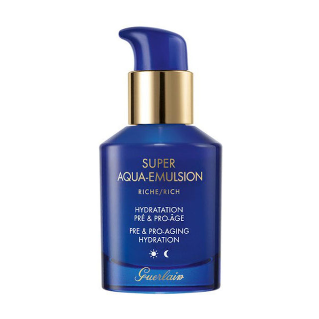 Guerlain - Super Aqua-Emulsion Riche Pre & Pro-Aging Hydration - 50ml  GUERLAIN - Nutra Best Bulgaria