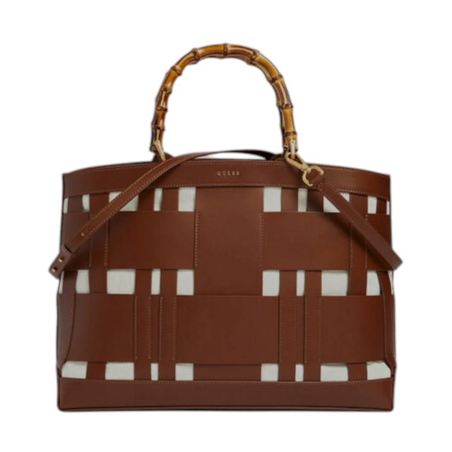 Guess, Aida, Textile Bag, Dark Brown, HWAIDWL2301, For Women, 28 x 33 x 22 cm  Guess - Nutra Best Bulgaria