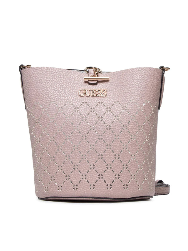 Guess, Amara Bucket, Synthetic Leather, Textile Bag, Powder Pink, HWXG8493010, For Women, 18/23 x 20 x 14 / 14/18 x 18 x 7 cm  Guess - Nutra Best Bulgaria
