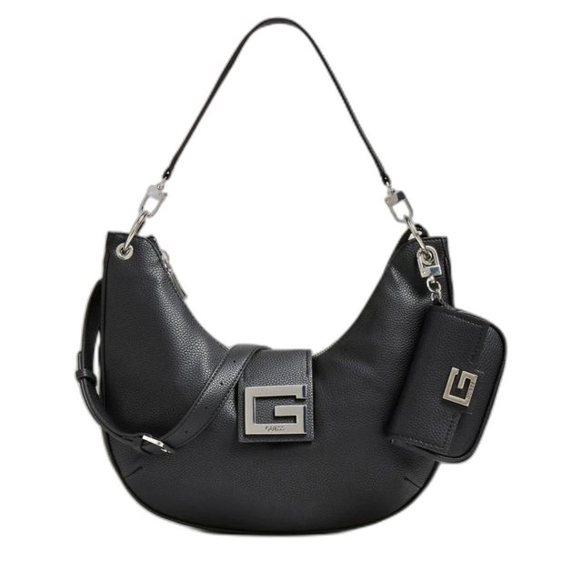 Guess, Brightside, Polyurethane, Textile Bag, Mini, Black, For Women  Guess - Nutra Best Bulgaria