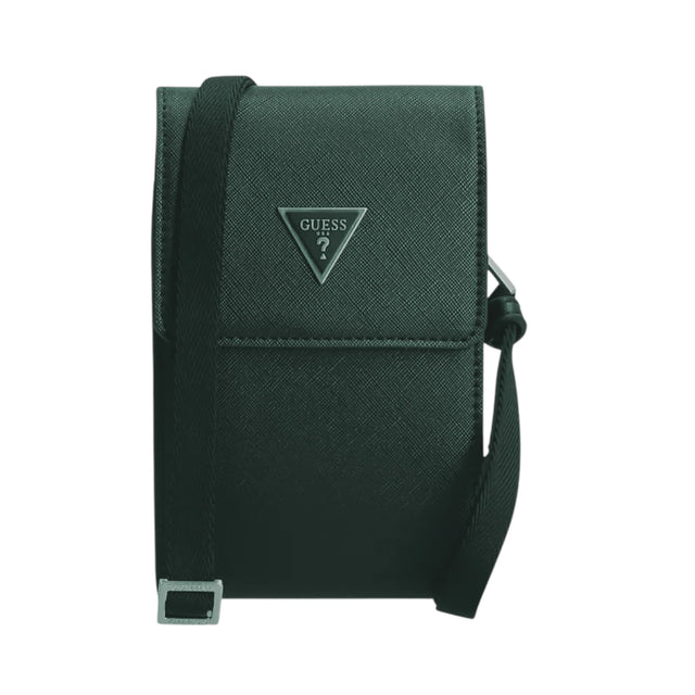 Guess, Certosa, Polyurethane, Textile Crossbody Bag, Grey, HMCERTP2285, 22 x 23.5 x 5 cm, For Men  Guess - Nutra Best Bulgaria