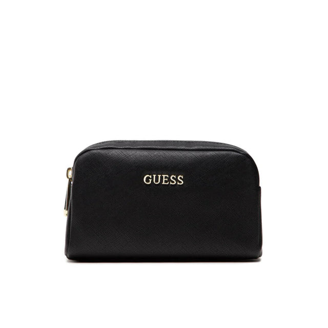 Guess, Earlene, Polyester, Textile Bag, Double Zip, Black, For Women, 10 x 18 x 7.5 cm  Guess - Nutra Best Bulgaria