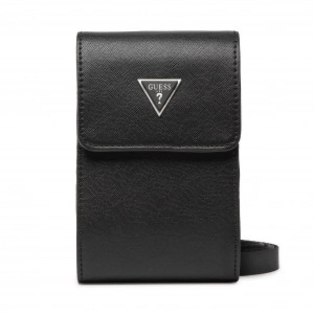 Guess, Guess, Synthetic Leather, Badge Holder, Textile Crossbody Bag, Black, HMCERT, 11 x 17 x 4 cm, For Women  Guess - Nutra Best Bulgaria