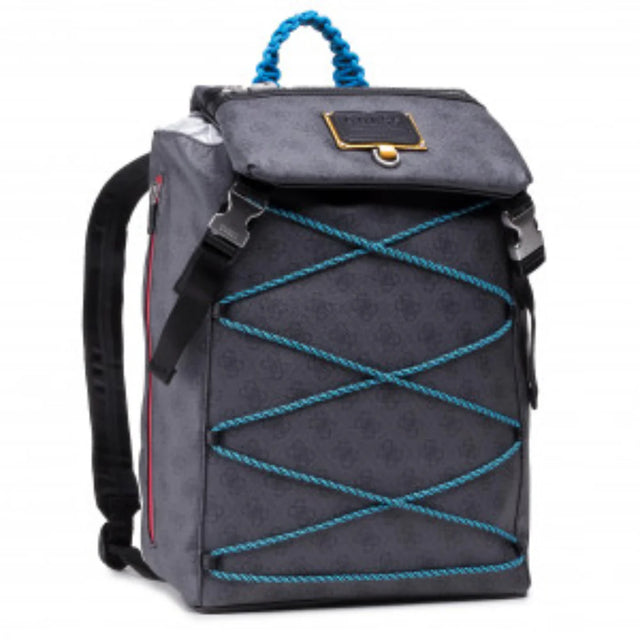Guess, Salameda, Polyester, Textile Backpack, Blue, Laptop Compartiment, For Men, 14 x 11.5 x 5.5 cm  Guess - Nutra Best Bulgaria