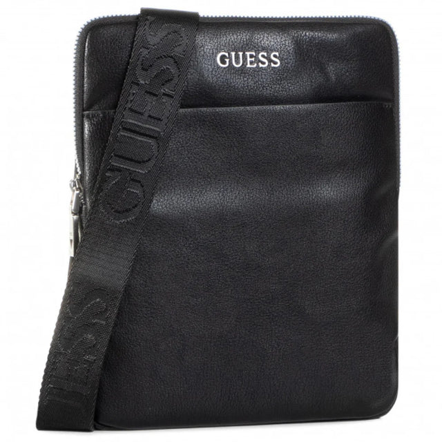 Guess, Scala, Flat Top Zip, Textile Crossbody Bag, Black, For Men  Guess - Nutra Best Bulgaria