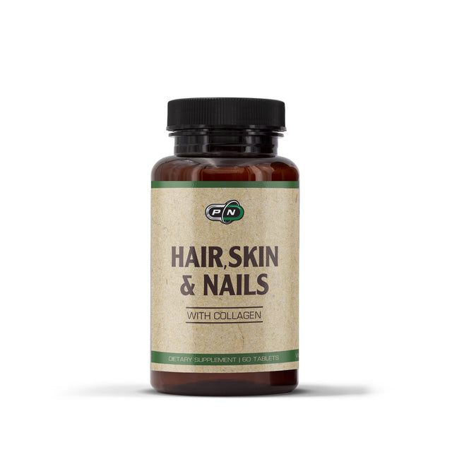 HAIR, SKIN & NAILS - 60 Tablets  Pure Nutrition - Nutra Best Bulgaria
