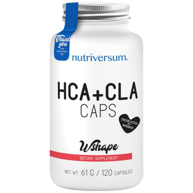 HCA + CLA Caps - 120 капсули  Nutriversum - Nutra Best Bulgaria