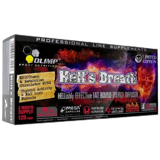 HELL's BREATH 120 капсули  Olimp - Nutra Best Bulgaria