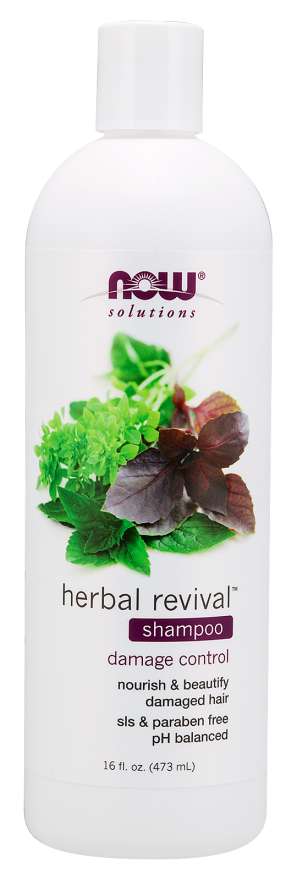 Шампоан за коса - HERBAL REVIVAL SHAMPOO - 473 ml  NOW Foods - Nutra Best Bulgaria