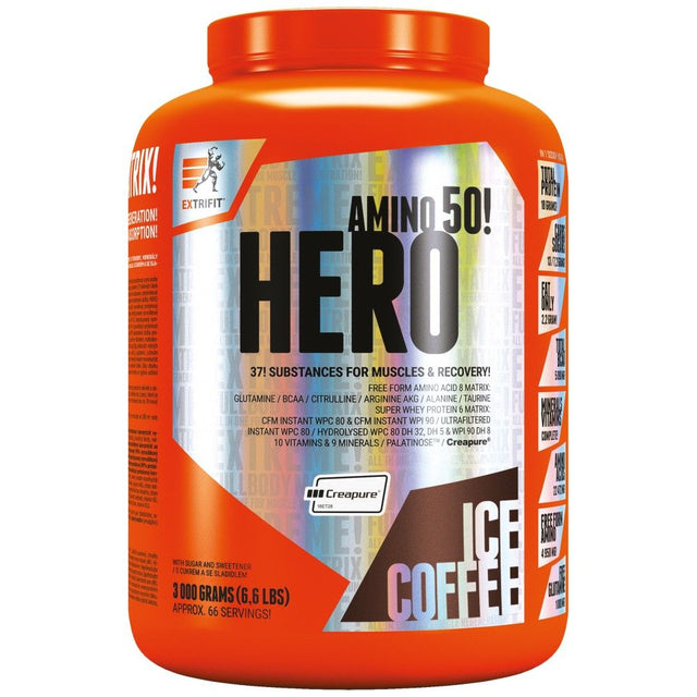 HERO Amino 50 - 3000 грама  Extrifit Sports Nutrition - Nutra Best Bulgaria