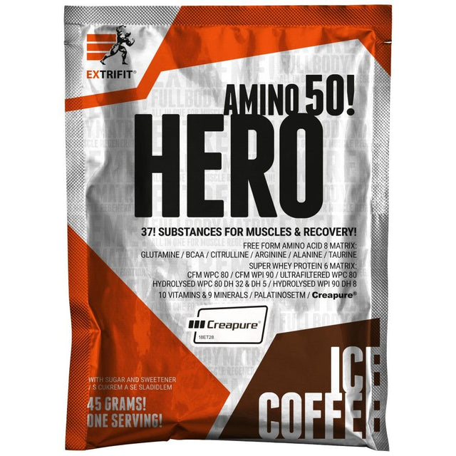 HERO Amino 50 - 45 грама  Extrifit Sports Nutrition - Nutra Best Bulgaria