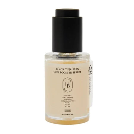 HEVEBLUE - Black Yuja Bean Skin Booster Serum - Moisturizing-Revitalizing Face Serum - 42ml  HEVEBLUE - Nutra Best Bulgaria