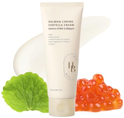 HEVEBLUE - Salmon Caring Centella Cream, 100ml  HEVEBLUE - Nutra Best Bulgaria