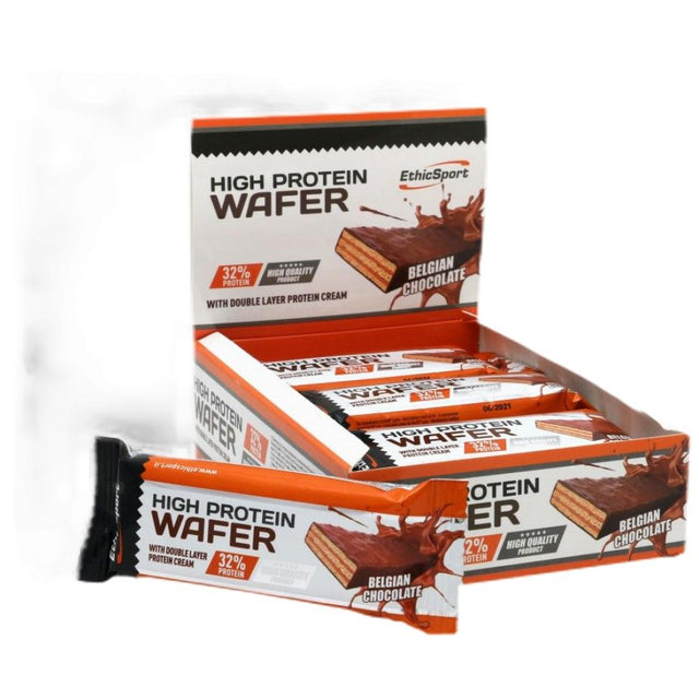 HIGH PROTEIN Wafer - 12 x 35 грама  EthicSport - Nutra Best Bulgaria