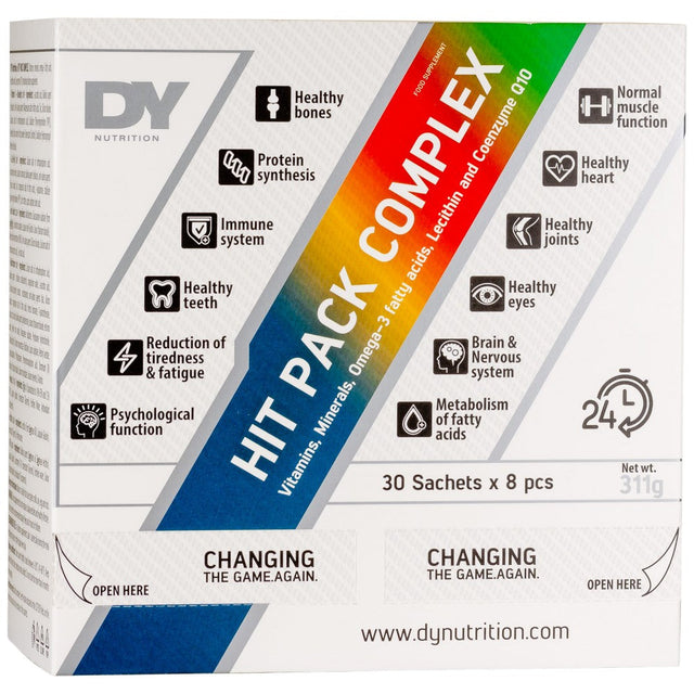 HIT Pack Complex | High-Intensity Training MultiVitamin Pack - 30 Пакета  Dorian Yates Nutrition - Nutra Best Bulgaria