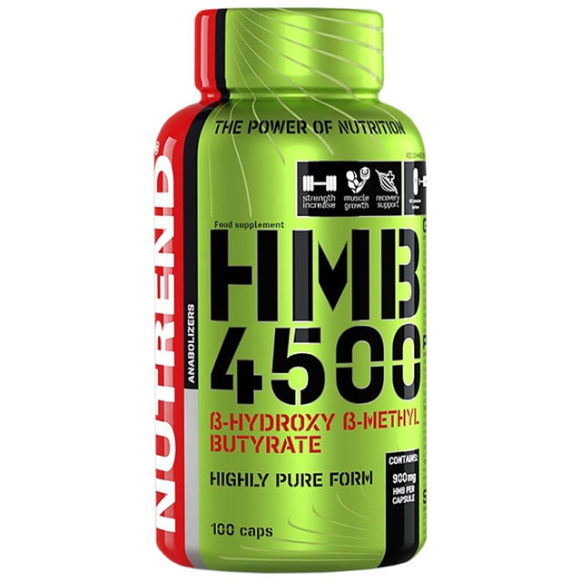HMB 4500 - 100 капсули  Nutrend - Nutra Best Bulgaria