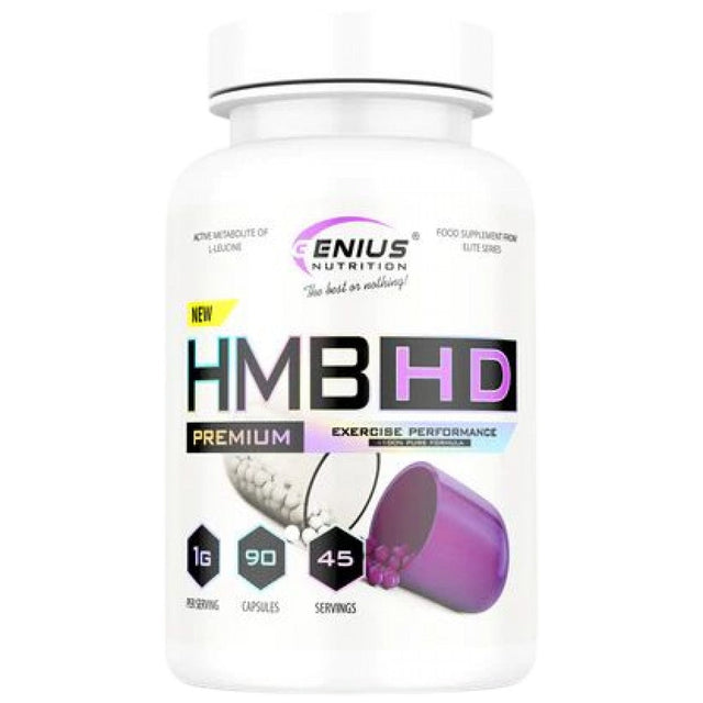 HMB-HD - 90 капсули  Genius Nutrition - Nutra Best Bulgaria
