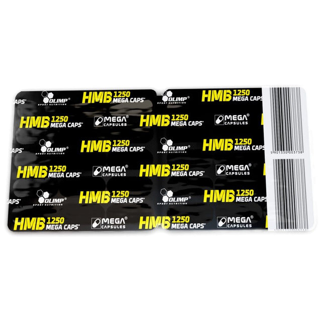 HMB Mega Caps - 30 капсули - Nutra Best Bulgaria