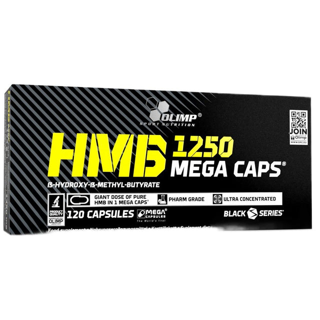 HMB Mega Caps - 120 капсули - Nutra Best Bulgaria