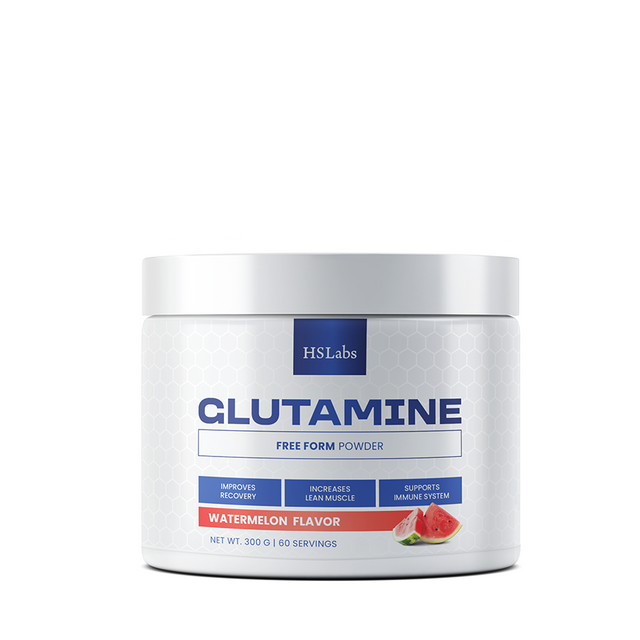 HS LABS - GLUTAMINE POWDER FLAVORED - 300 g  HS LABS - Nutra Best Bulgaria