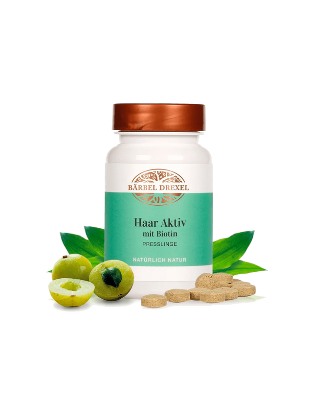 Haar Aktiv mit Biotin / Формула за здрава коса с биотин от киноа, 125 таблетки Bärbel Drexel - Nutra Best
