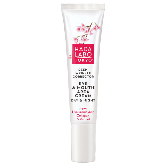Hada Labo Tokyo, Hada Labo, Hyaluronic Acid & Collagen, Anti-Wrinkle, Day & Night, Eye Cream, 15 ml  Hada Labo Tokyo - Nutra Best Bulgaria