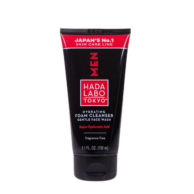 Hada Labo Tokyo, Men, Hyaluronic Acid, Eliminates Impurities, Cleansing Foam, 150 ml  Hada Labo Tokyo - Nutra Best Bulgaria
