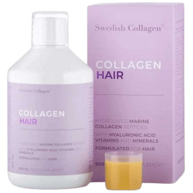 Рибен Колаген Hair с коензим Q10 /500 мл, 33 дози/  Swedish Collagen - Nutra Best Bulgaria