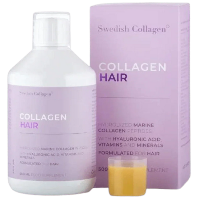 Рибен Колаген Hair с коензим Q10 /500 мл, 33 дози/  Swedish Collagen - Nutra Best Bulgaria