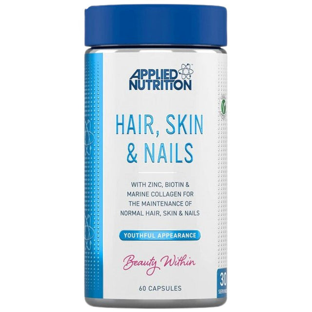 Hair, Skin & Nails - 60 капсули  Applied Nutrition - Nutra Best Bulgaria