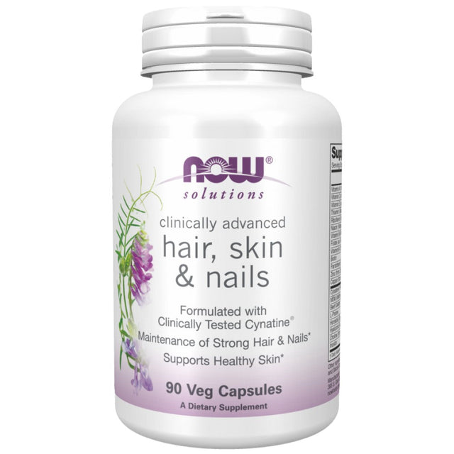 Hair, Skin & Nails - 90 капсули  NOW Foods - Nutra Best Bulgaria