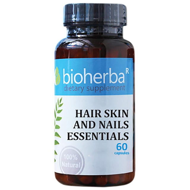 Hair, Skin and Nails Essentials - 60 капсули  Bioherba - Nutra Best Bulgaria