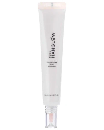 HanGlow - PerfecTone - Tinted Sunscreen SPF 50+ - Beautifying Sunscreen 02 - 50 ml  HanGlow - Nutra Best Bulgaria