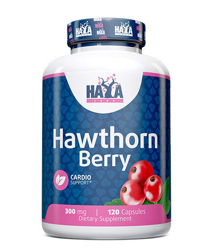 Hawthorn Berry 300mg. / 120 caps.  Haya Labs - Nutra Best Bulgaria