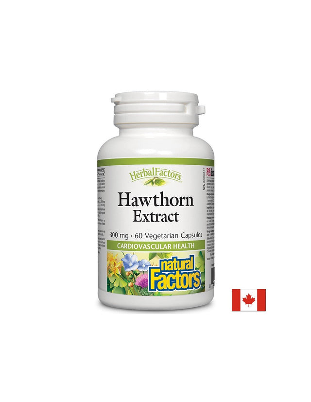 Hawthorn Extract 465 mg - 60 капсули  Natural Factors - Nutra Best Bulgaria