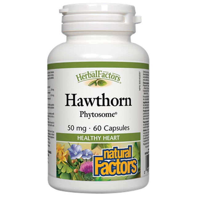 Hawthorn Phytosome 50 mg 60 капсули  Natural Factors - Nutra Best Bulgaria