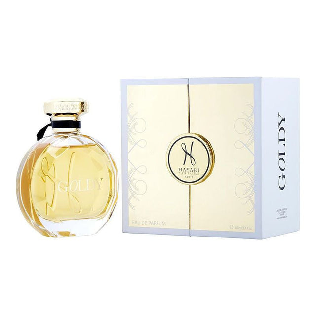 Hayari Goldy EDP 100 ml + 2 ml Sample Free  Hayari Paris - Nutra Best Bulgaria