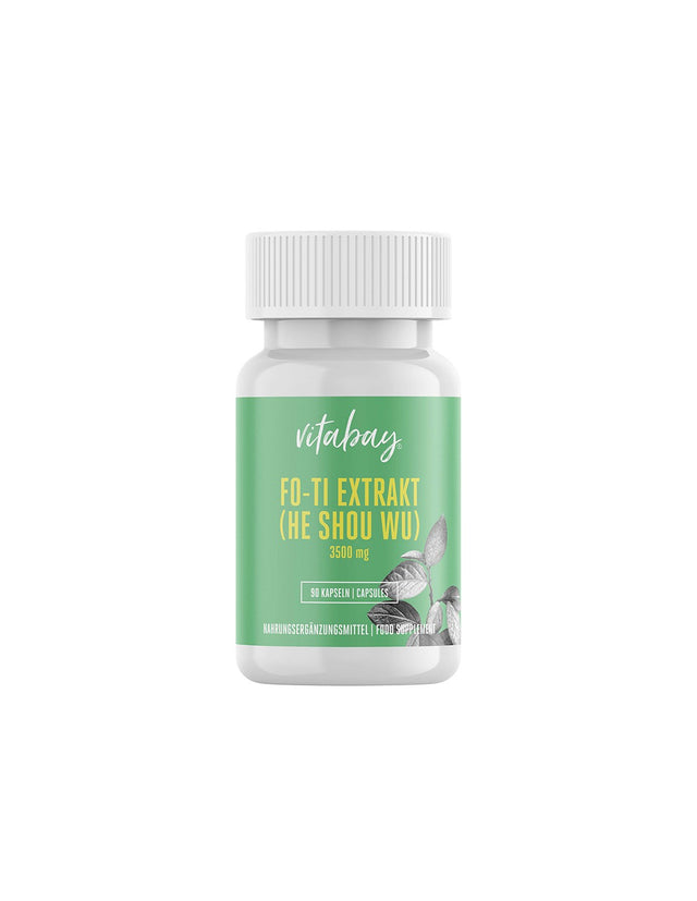 Адаптоген - Фо-Ти Екстракт (He Shou Wu), 3500 mg х 90 капсули  Vitabay - Nutra Best Bulgaria