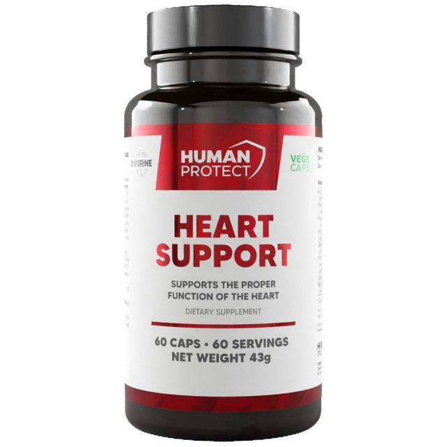Heart Support | Proper Heart Function Support - 60 капсули  Human Protect - Nutra Best Bulgaria