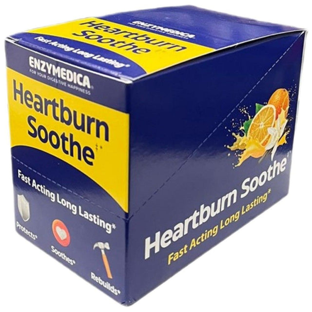 Heartburn Soothe - 6 x 60 мл  Enzymedica - Nutra Best Bulgaria