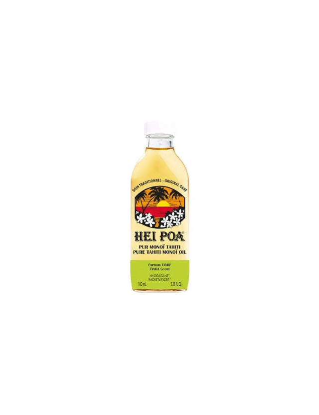 Hei Poa, Pure Thaiti Manoi, Hydrating & Repairing, Tiara, Body Oil, For Hair & Body, 100 ml  Hei Poa - Nutra Best Bulgaria