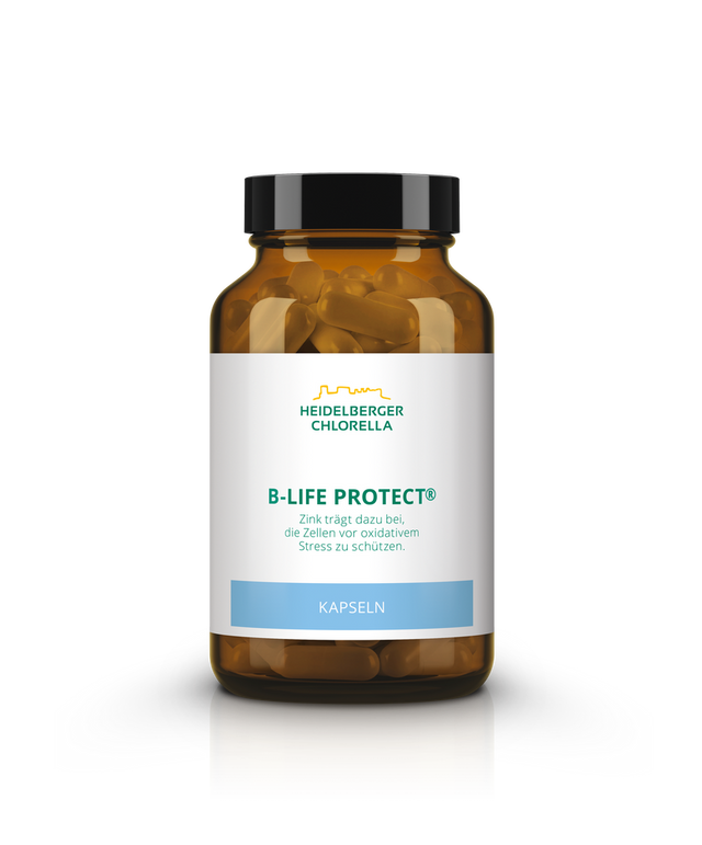 Б-Лайф Протект - Подкрепа На Нервната Система И Мозъчните Процеси  Heidelberger Chlorella - Nutra Best Bulgaria