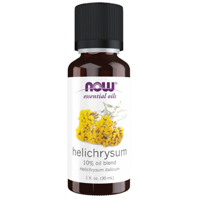 Helichrysum Oil Blend | Helichrysum Italicum - 30 мл  NOW Foods - Nutra Best Bulgaria