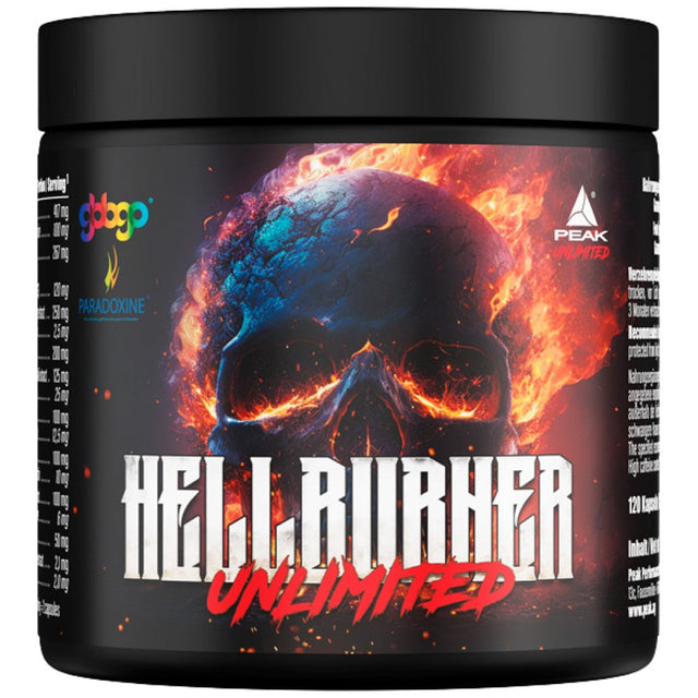 Hellburner Unlimited - 120 капсули  PEAK - Nutra Best Bulgaria