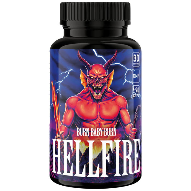 Hellfire | with Forskolin, Grains of Paradise & Green Tea - 90 капсули - Nutra Best Bulgaria