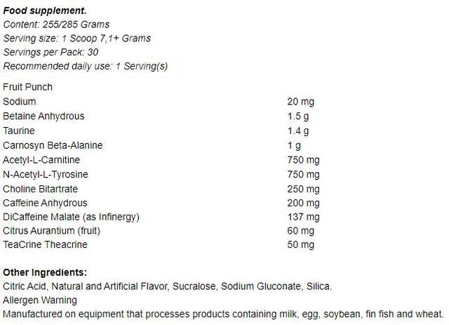 Hemo Rage Black Ultra Concentrate - 292 грама - Nutra Best