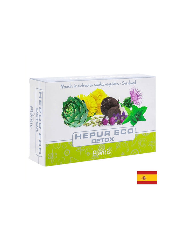 Hepur Eco Detox/ Билков микс за детоксикация, 20 ампули за пиене Artesania  Artesania Agricola - Nutra Best Bulgaria