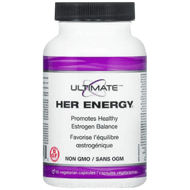 Her Energy Ultimate 388 mg 60 капсули  Natural Factors - Nutra Best Bulgaria
