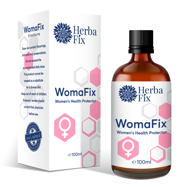 HerbaFix - WomaFix за женско здраве x100 мл  HerbaFix - Nutra Best Bulgaria
